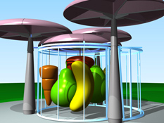 CAD Model - Special Education Play Equipment